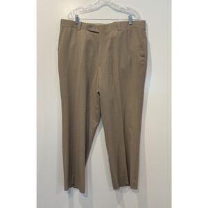 Elevee by Rickey Custom Clothing‎ Beige Golf Psnts Mens Size 40X29 (1627)